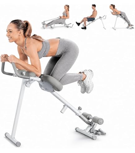 Wonder Core 2 Total Gym Machine, Ab Workout Equipment, Adjustable